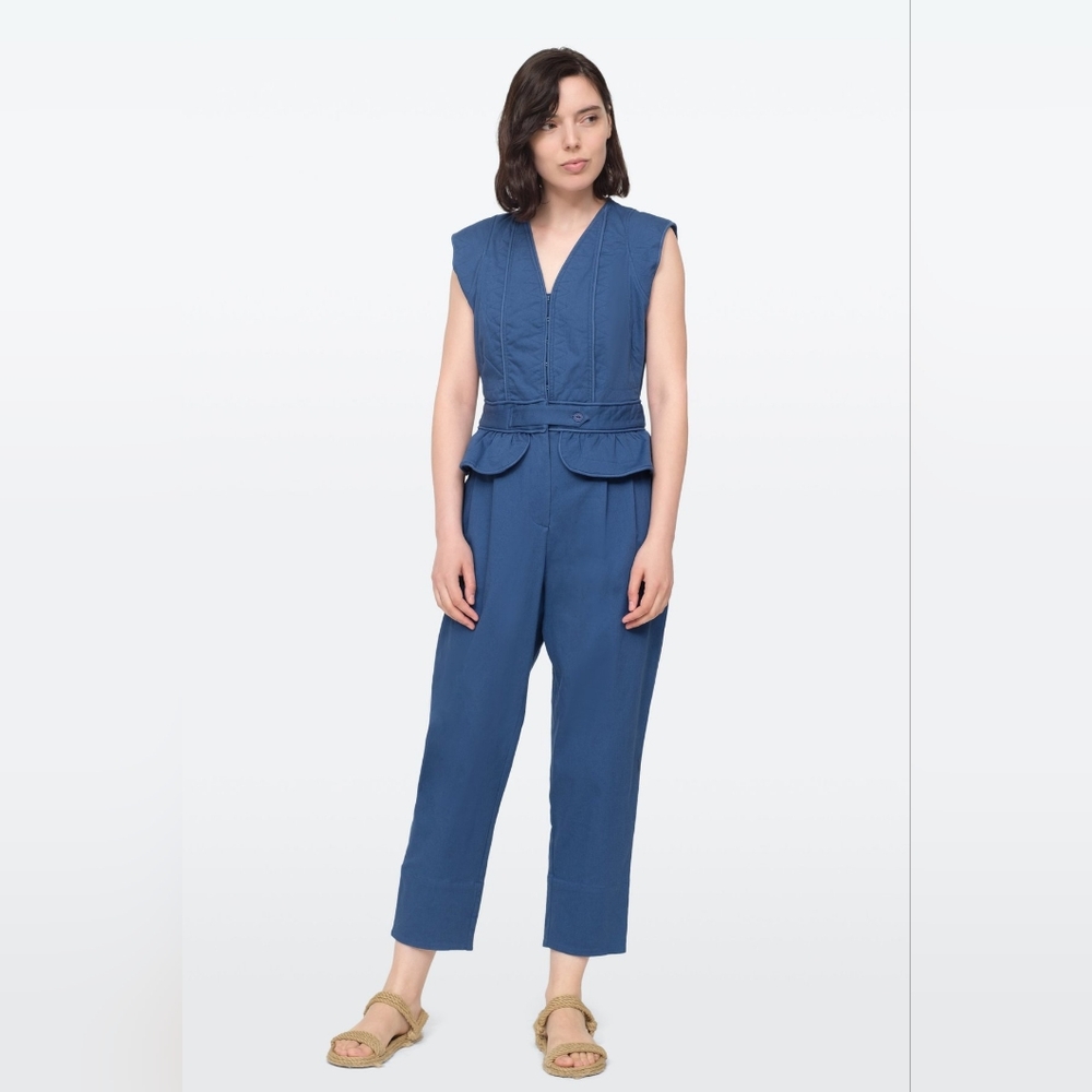 Sea New York Romy Jumpsuit. Blue Sz 4